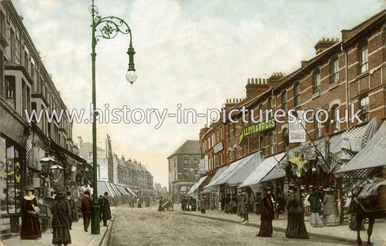 Hoe Street, Walthamstow, London. c.1906.